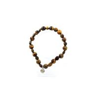 Bracelet Oeil de Tigre d'Afrique du Sud + Perles Oeil de Tigre 8 mm - A Bijoux