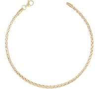 Bracelet Or 18 Carats 750/00 Maille Palmier Jaune - Femme