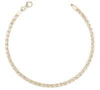 Bracelet Or 18 Carats 750/000 Maille Palmier Jaune - Femme - L'ATELIER D'AZUR - Les Classiques de la Bijouterie