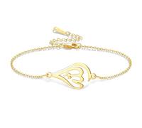 Bracelet ovale islamique Ayatul Kursi pour femme Allah en forme de larme Bracelet à breloques arabe musulman coran calligraphie Cadeau pour l'Aïd Cadeau de Ramadan (Bracelet Allah-G)