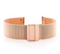 Bracelet Pacific M6 - HQ Mesh - Rosegld 18mm