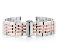 Bracelet Pacific Modèle 4 argent or rose 22mm
