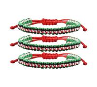 Bracelet Palestinien tissé fait à la main, bracelet souvenir palestinien, bracelet palestinien, bracelet palestinien, bracelet palestinien de poignet pâle Save Gaza, drapeau unisexe