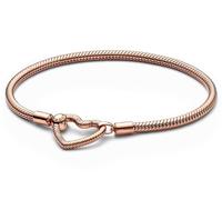 Bracelet - PANDORA - 582257C00-20 - Argent 925/1000 plaqué or rose - Maille serpent 20 cm - Fermoir pince de homard