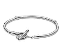 Pandora Icons Bracelet maille serpent en argent sterling, fermoir en T, 17