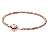 Bracelet - PANDORA - Maille Rigide - Argent 925 - Taille 20 - Rose