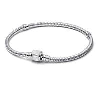 Bracelet PANDORA Maille Serpent Fermoir Logo Marvel Pandora Moments