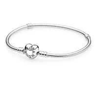 Bracelet PANDORA Moments en Argent 925/1000e, Fermoir Cœur