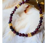 Bracelet paola grenat