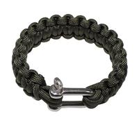 Bracelet Paracord à manille MFH - OD Green S