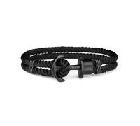 Bracelet PAUL HEWITT en Cuir Noir