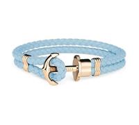 Bracelet - Paul Hewitt - PH-PH-L-G-NI - Bleu - Cuir - 19-20 cm