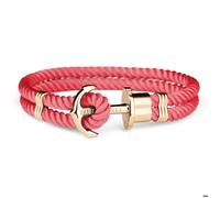 Paul Hewitt - Bracelet Cordon - Acier Inoxydable - 21 cm - PH-PH-N-G-CB-XXL