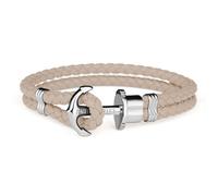 Bracelet - Paul Hewitt - PHPHLSHXS - Acier inoxydable - Beige avec silver - Mixte