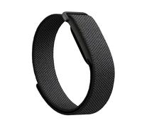 Bracelet performance à scratch Google Fitbit Air - Taille unique, réglable au millimètre - Adapté au sport - Compatible uniquement avec le Fitbit Air - Noir Volcanique