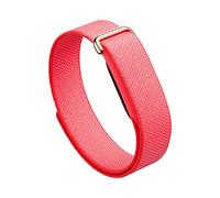 Bracelet performance à scratch Google Fitbit Air - Taille unique, réglable au millimètre - Adapté au sport - Compatible uniquement avec le Fitbit Air - Rouge Framboise