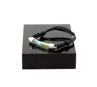 Bracelet Peridot + Apatite Paraiba brut - A Bijoux