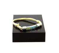 Bracelet Peridot + Apatite Paraiba brut - A Bijoux