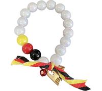 Bracelet Perles Championnat d'Europe/Coupe du monde de football Allemagne
