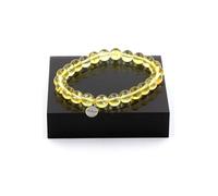 Bracelet Perles Citrine 8 mm - A Bijoux Multicolore