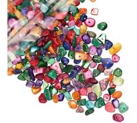 Bracelet perles - pierre naturelle multicolore - 400 pièces - 5-8mm - guérison lâche perle de roc