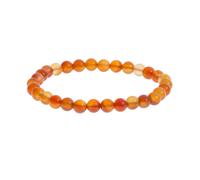 Bracelet pierre - cornaline 6mm