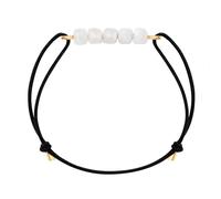 Bracelet pierre de lune 2 & cordon noir