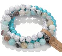 Bracelet Pierre Naturelle 8mm, Bracelet perle, Pierre Précieuse pour homme et femme