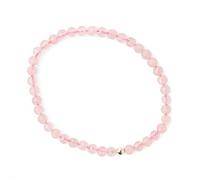BRACELET PIERRE NATURELLE A FACETTES | PERLE EN ARGENT 925 STERLING | Pierres de 4mm | EBOOK Offert | Fait Main | Bijoux Femme Homme | TOUTES LES PIERRES DE NOS BRACELETS SONT NATURELLES
