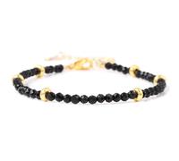 Bracelet Pierre Naturelle Homme, Bracelet Extensible De Luxe Léger En Perles De Cristal Et Pierres Précieuses Naturelles, Orné D'Un Fermoir Mousqueton Ajustable. Bijou Énergétique Pour Femme.