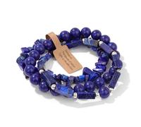 Bracelet Pierre Naturelle Homme, Ensemble De Trois Bracelets Extensibles En Cristal Et Pierres Précieuses Naturelles, Au Design Épuré Et Luxueux, Pour Femmes Et Hommes. Bijoux Énergétiques Po