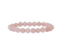Bracelet pierre naturelle - quartz rose