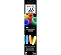 Bracelet plat fluo Cotillons d'Alsace