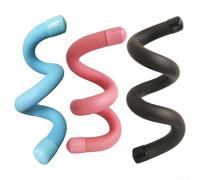 Bracelet pliant fabriqué en caoutchouc mousse et alliage pour la course, la danse et l'entraînement pour augmenter la combustion des calories et améliorer l'endurance (1 pièce, rose)