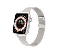 imoshion Bracelet pliant Milanese pour Apple Watch | 38/40/41/42 mm - Starlight