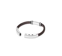 Bracelet - POLICE - Highbridge - Marron - Cuir - Acier