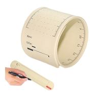 Bracelet portable pour liste de choses à faire, bracelet effaçable - Bracelets Bloc-Notes Silicone,Règle de mesure du bracelet mémo, étanche, réutilisable, effaçable, portable, pour la vie quotidienne