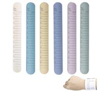 Bracelet portable pour liste de choses à faire, bracelets portables pour bloc-notes d'infirmière, Bracelet de liste de tâches effaçable à enfiler, 6 pièces, pour infirmières, Bloc-notes d'infirmière e