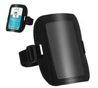 Bracelet porte-badge - Étanche - Dragonne réglable - Bracelet horizontal réglable pour homme - Porte-badge sécurisé pour bureau, écoles, restaurants, usines, aéroports