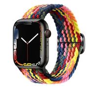 Bracelet pour Apple Watch 41mm / 40mm / 38 mm Nylon Tressé Respirant multicolore