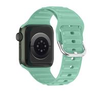 Bracelet pour Apple Watch 41mm / 40mm / 38 mm Silicone Ajustable Turquoise