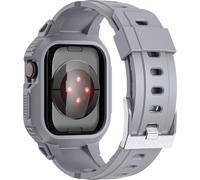 Bracelet pour Apple Watch 41mm / 40mm / 38mm Silicone souple Gris