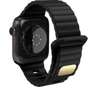 Bracelet pour Apple Watch 41mm / 40mm / 38mm Silicone souple noir