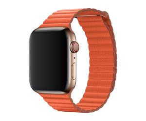 Bracelet pour Apple Watch 44mm / 45mm / 46mm / 49mm Apple Original Leather Loop Sunset L - MV612ZM/A