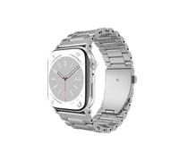 Bracelet pour Apple Watch - JUSTIN - Titan Watch Strap - Titane - Compatible 44/45/46/Ultra - Gris