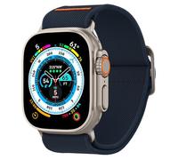 Spigen Bracelet en nylon Lite Fit – Compatible Apple Watch Ultra/Series 11–7 (49/46/45/44 mm)–Marin