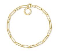 Bracelet pour breloques - Thomas Sabo - X0253-413-39 - Argent sterling poli 925 - Plaqué or 750 - 17 cm