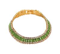 Bracelet pour femme doré simple chaîne complète accessoires quotidiens polyvalents Gbd800uc-3, taille unique, Métal, Pas de gemme
