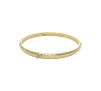 Bracelet pour femme Mickey Mouse - Limited Edition de la collection Holiday 2028. Bijou en acier inoxydable de couleur or et cristaux. Longueur : 170 mm, W : 7 mm. Référence : JF04623710., Argent