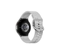 Bracelet pour Galaxy Watch 5 / 5 Pro / 4 Silicone Texturé Losange Gris